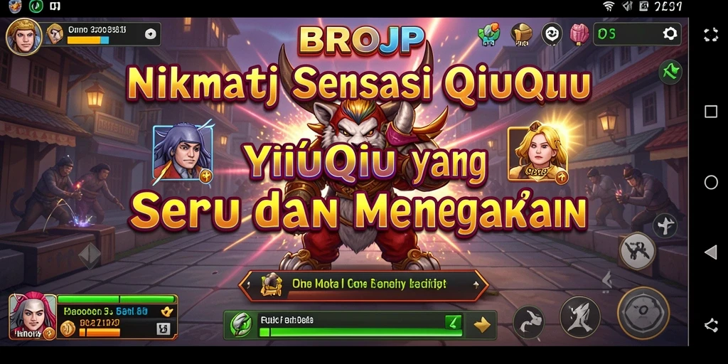 Gameplay menarik QiuQiu dalam aplikasi BROJP.