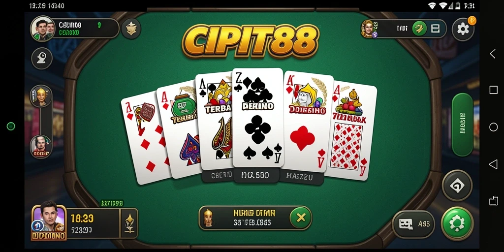 Tampilan gameplay Domino yang menarik di CIPIT88.