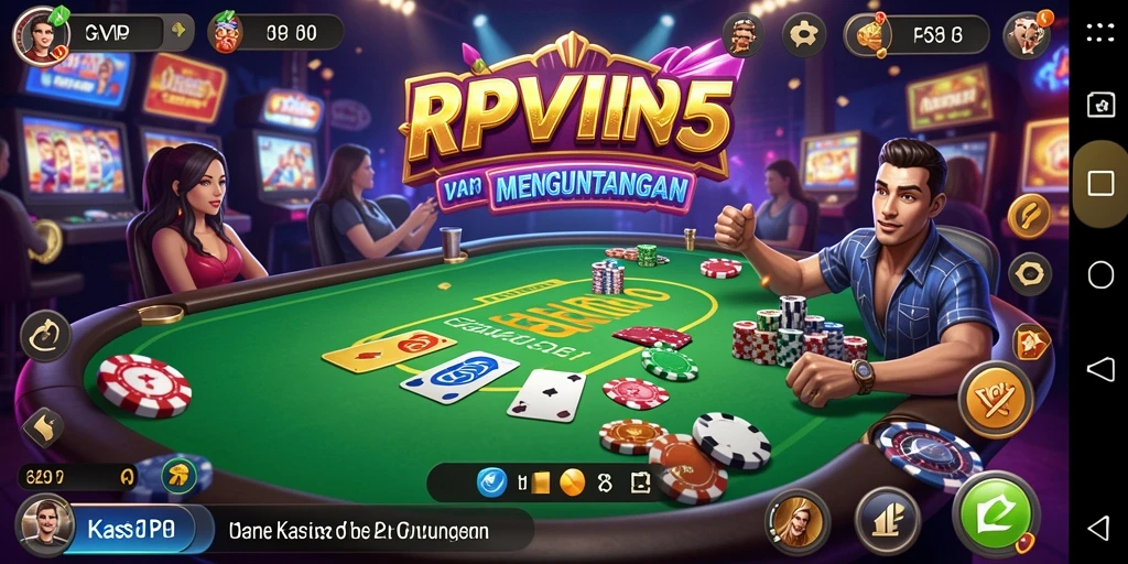 Tampilan gameplay RPVIP5 yang menegangkan dan mengasyikkan.