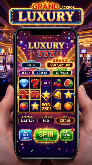 Pengunduhan aplikasi di luxury777 yang cepat dan efisien.