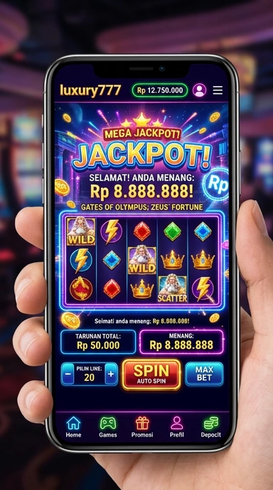 Halaman katalog lengkap dari luxury777 dengan berbagai pilihan aplikasi.